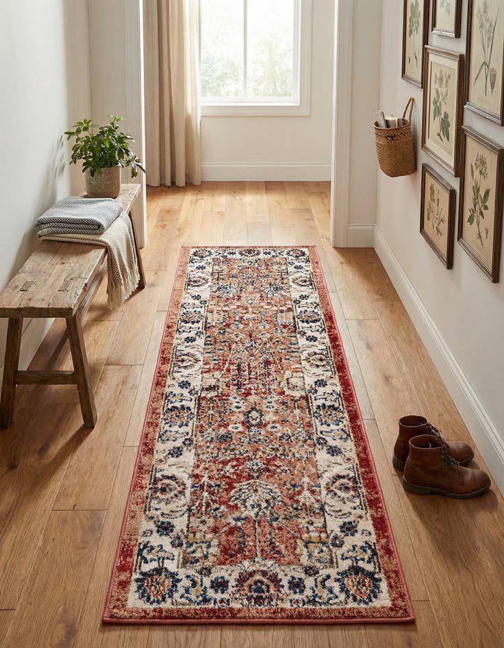 Detail image of 2' x 6' Arcadia Runner Rug