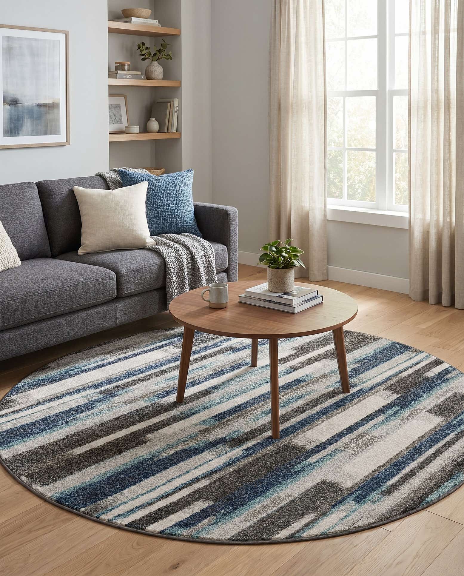 7' 10 x 7' 10 Harvest Round Rug