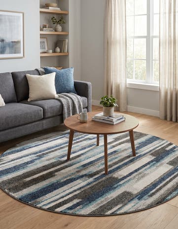 7' 10 x 7' 10 Harvest Round Rug