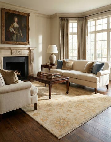 5' 9 x 7' 9 Ziegler Wool Rug