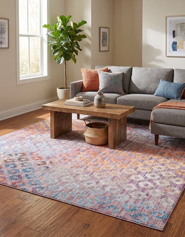 Lilac Prism Rug