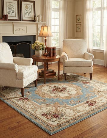 7' x 7' Chateau Square Rug
