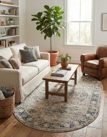 4' 1 x 6' 1 Oregon Oval Rug