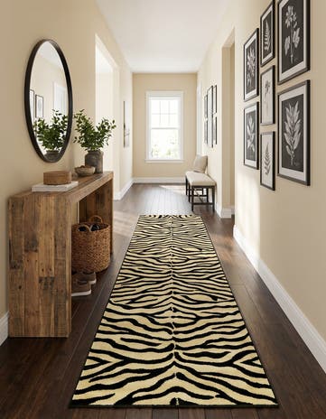 Cream Savannah Runner Rug