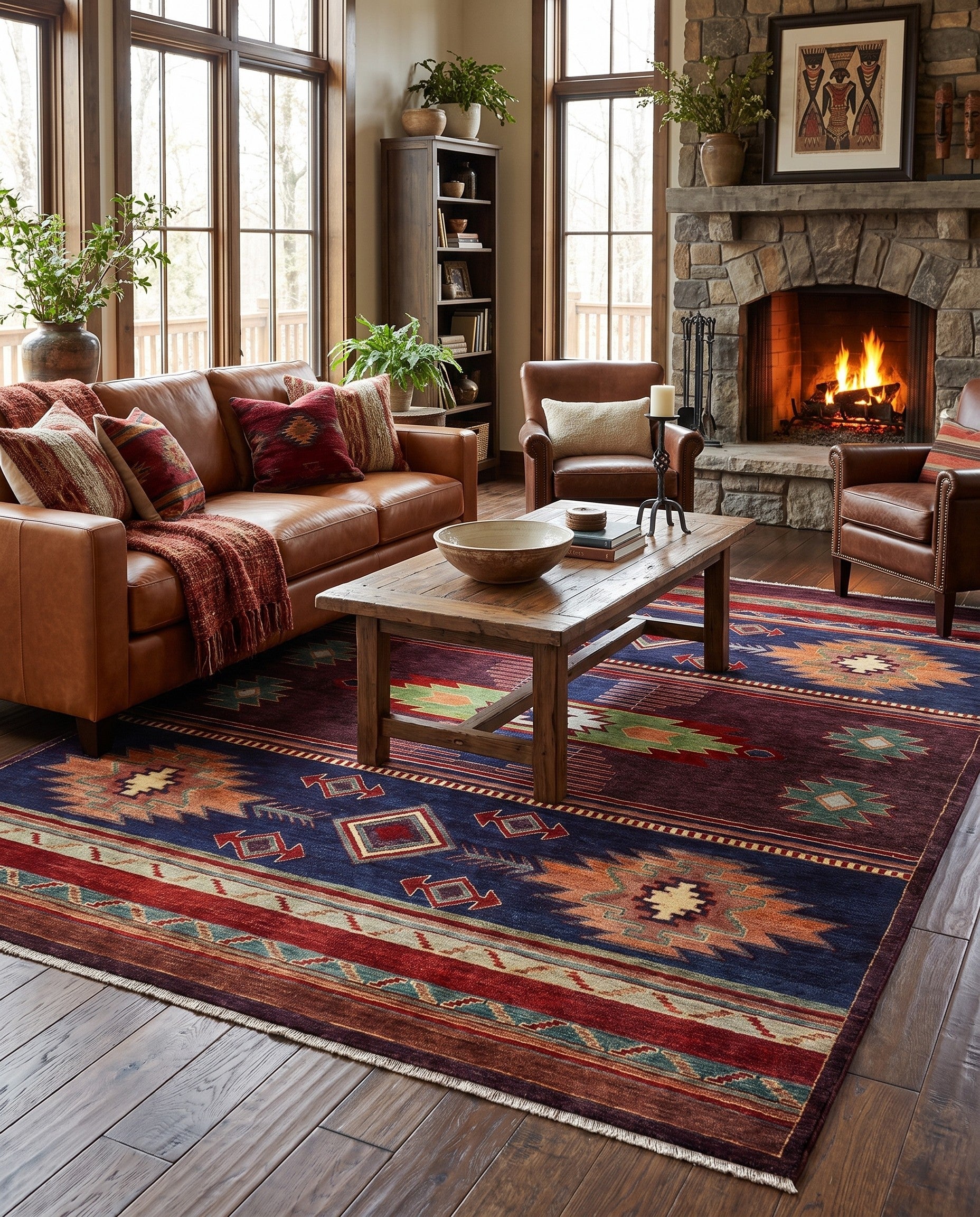8' 2 x 9' 7 Hand Knotted Ziegler Modern Rug