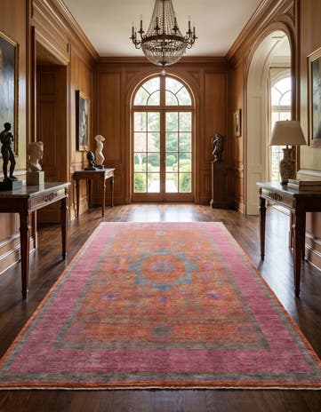 8' 2 x 11' 7 Mamluk Runner Rug