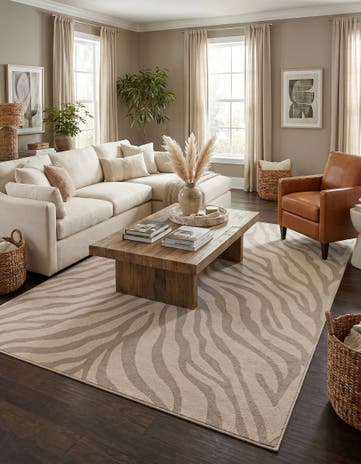 Ivory Contour Rug