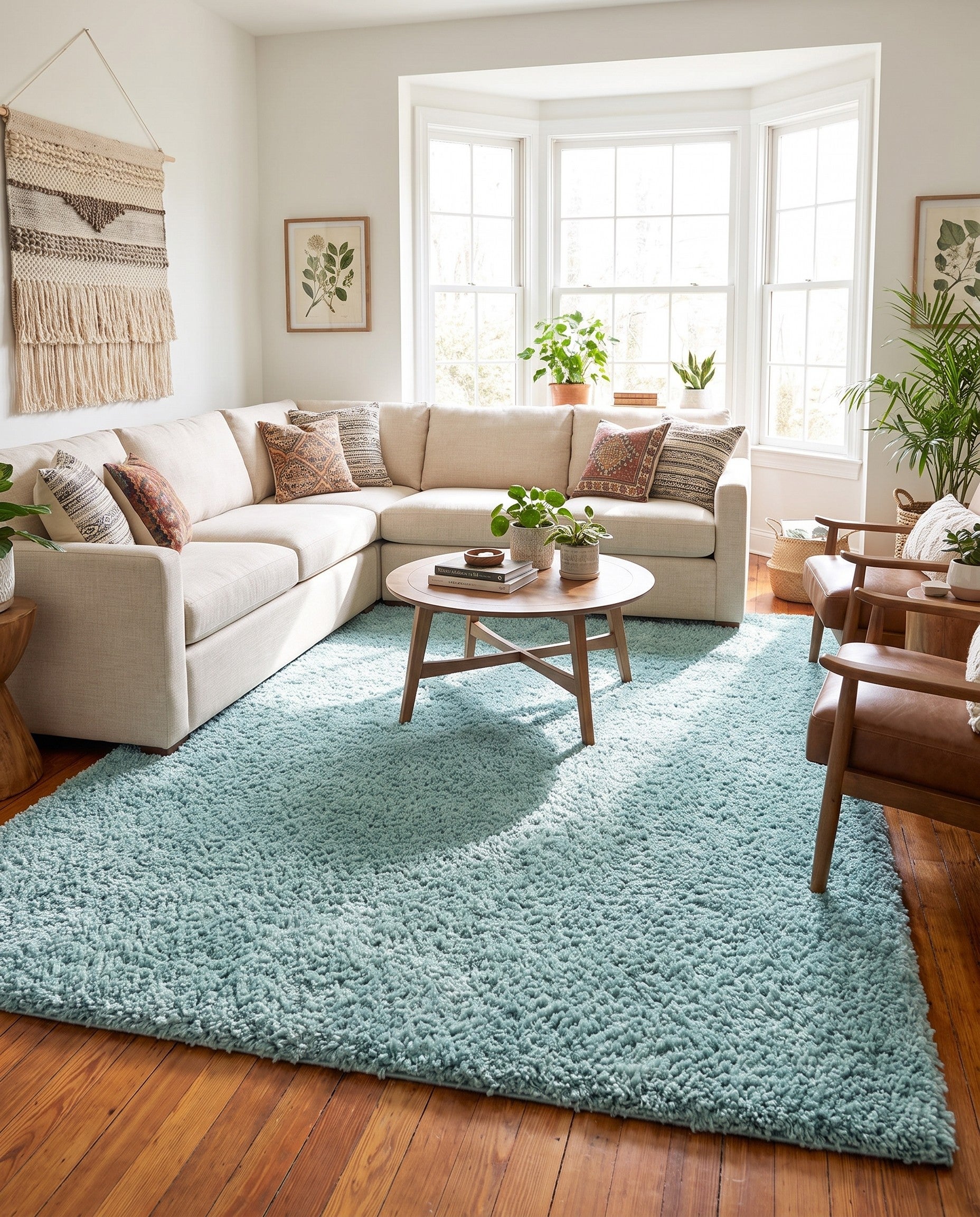 7' 10 x 11' Zermatt Shag Rug