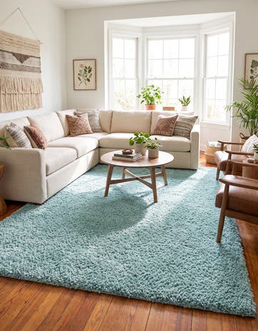 7' 10 x 11' Zermatt Shag Rug