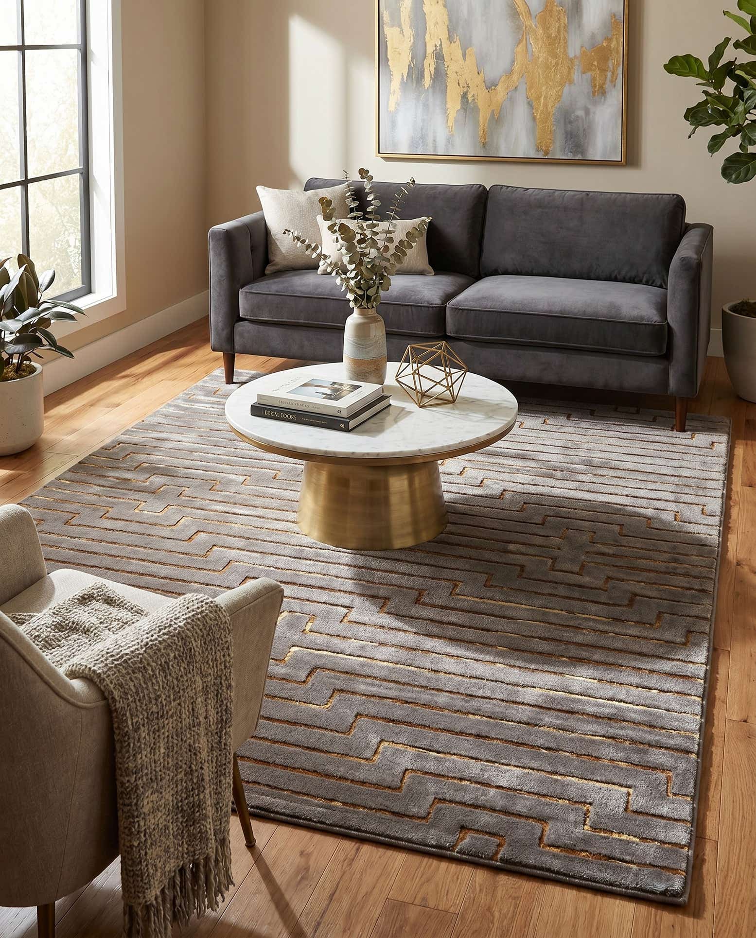 5' 3 x 7' Vogue Geo Rug