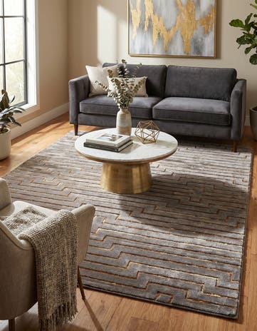 5' 3 x 7' Vogue Geo Rug