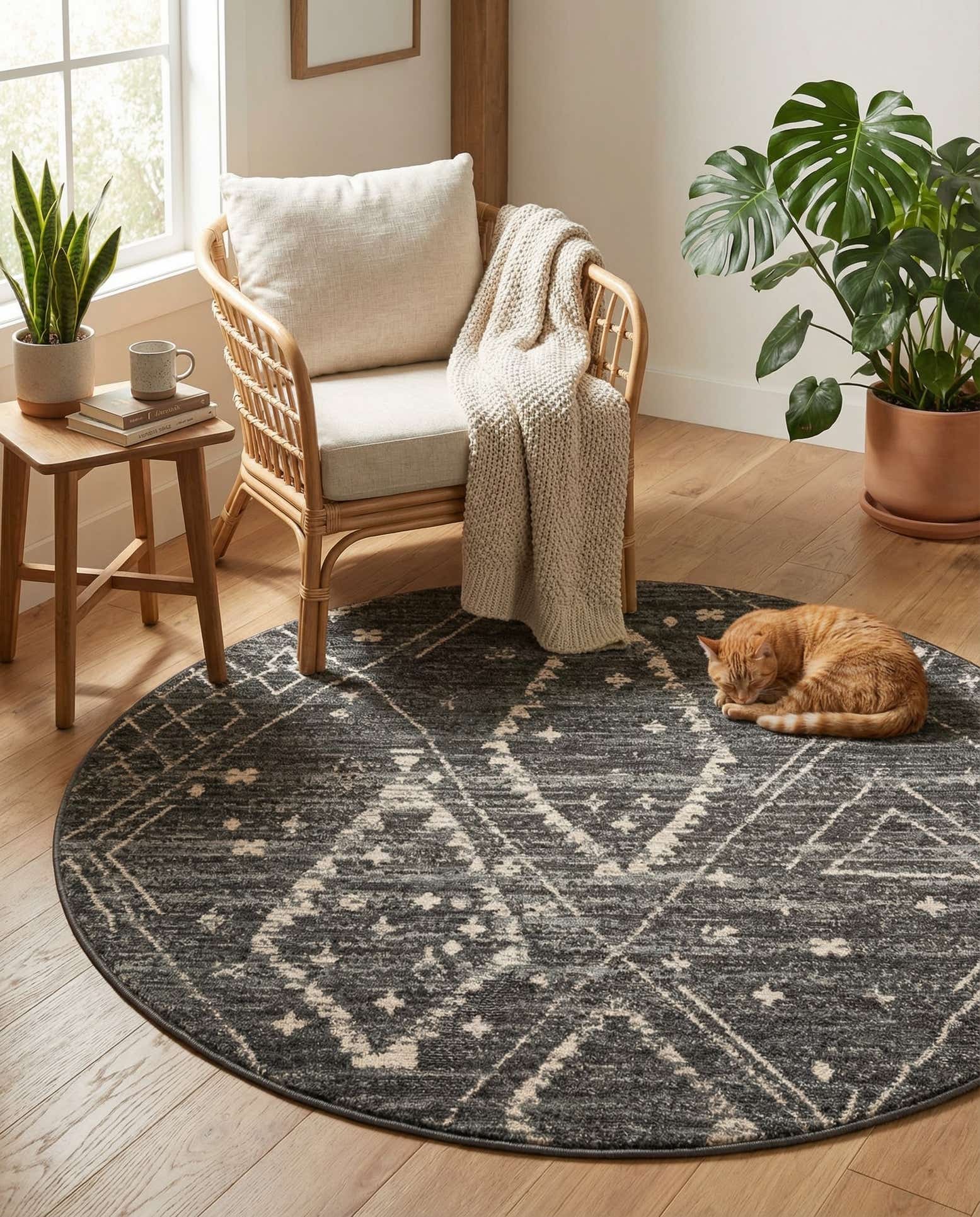 5' x 5' Grand Tradition Round Rug