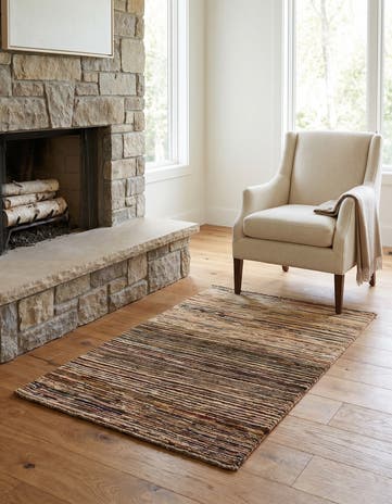 2' 7 x 3' 11 Hand Knotted Modern Ziegler Wool Rug