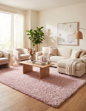 275cm x 370cm Soft Solid Shag Rug