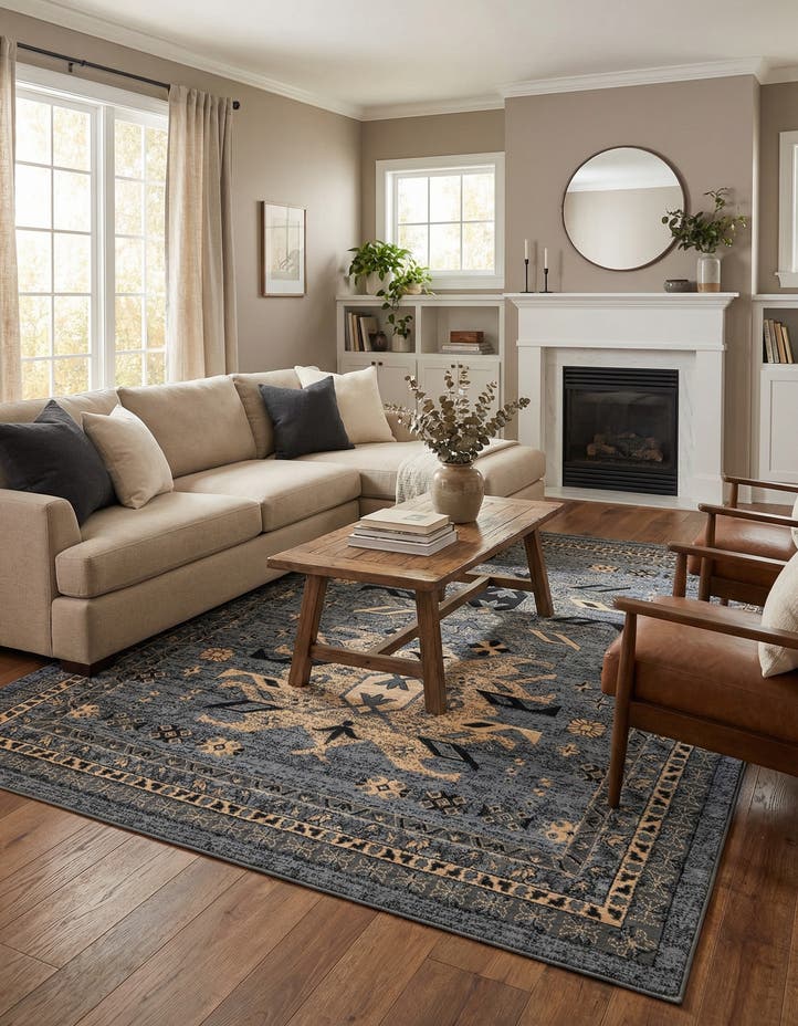 7' 10 x 10' Heris Rug