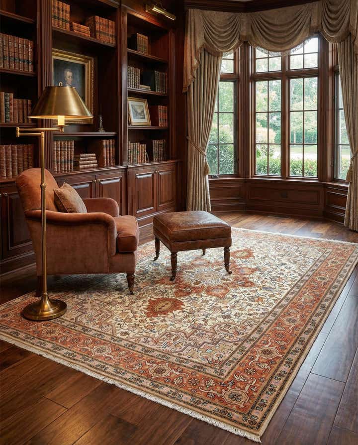 4' 11 x 6' 11 Tabriz Rug