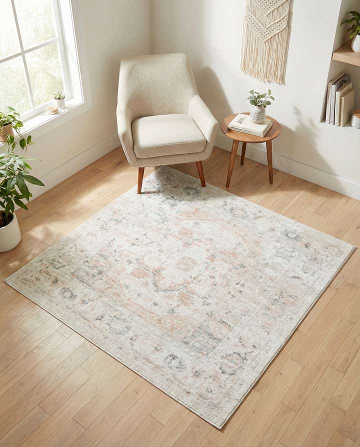 5' 3 x 5' 3 Madeline Vintage Square Rug