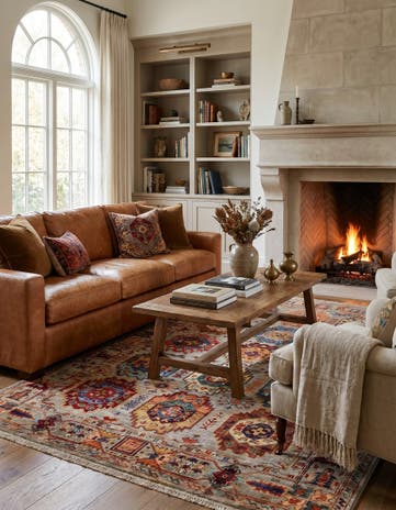 4' x 6' 4 Hand Knotted Ariana Ziegler Rug