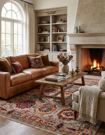 4' x 6' 4 Hand Knotted Ariana Ziegler Rug