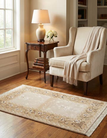 3' 1 x 4' 11 Hand Knotted Darya Rug