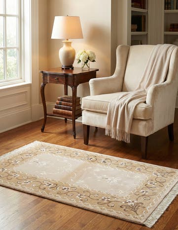 3' 1 x 4' 11 Hand Knotted Darya Rug