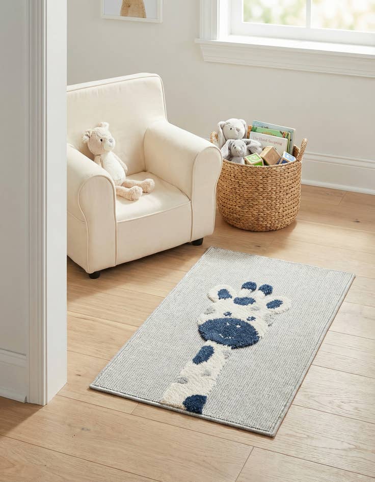 Detail image of 2' x 3' Whimsy Kids Rug