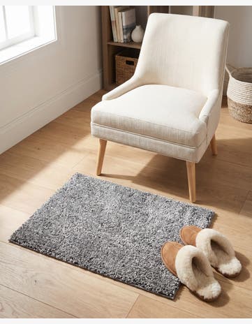 Pepper Gray Jill Zarin Shaggy Chic Rug