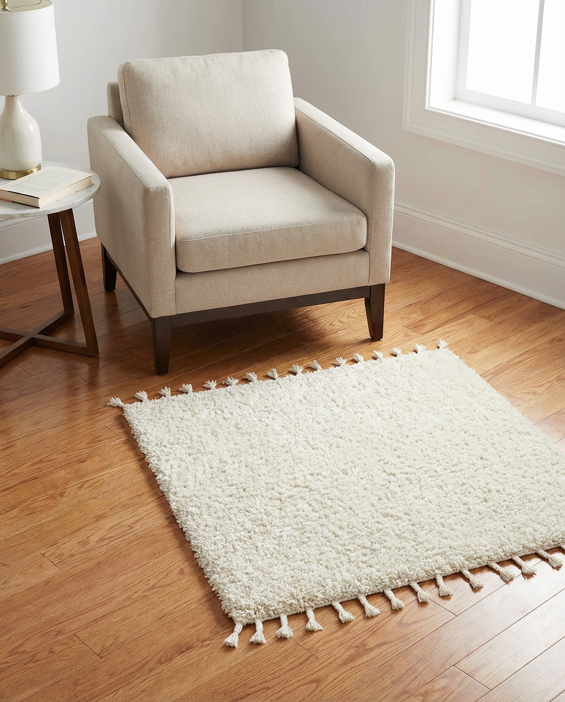 3' 3 x 3' 3 Athena Shag Square Rug