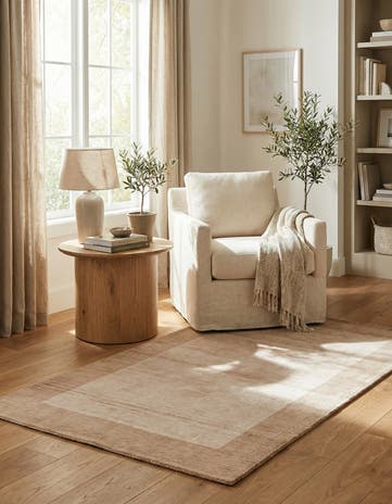 2' 7 x 4' 11 Hand Knotted Darya Wool Rug