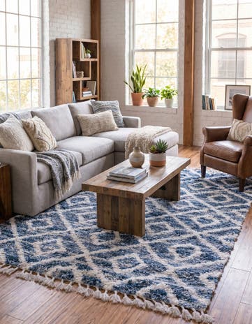 8' x 10' Athena Shag Rug