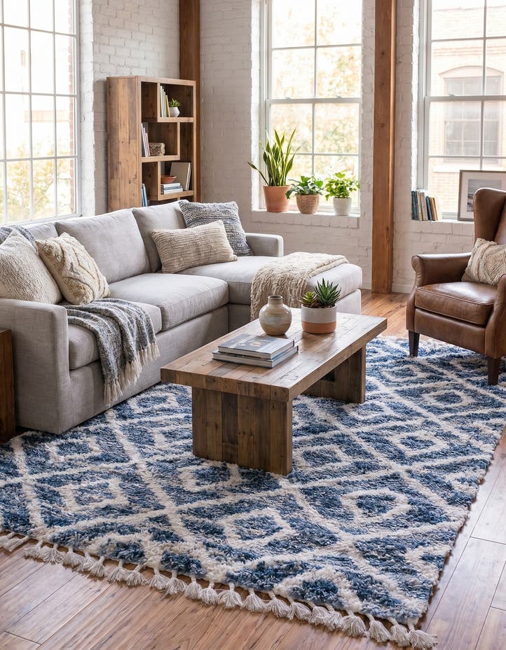 8' x 10' Athena Shag Rug