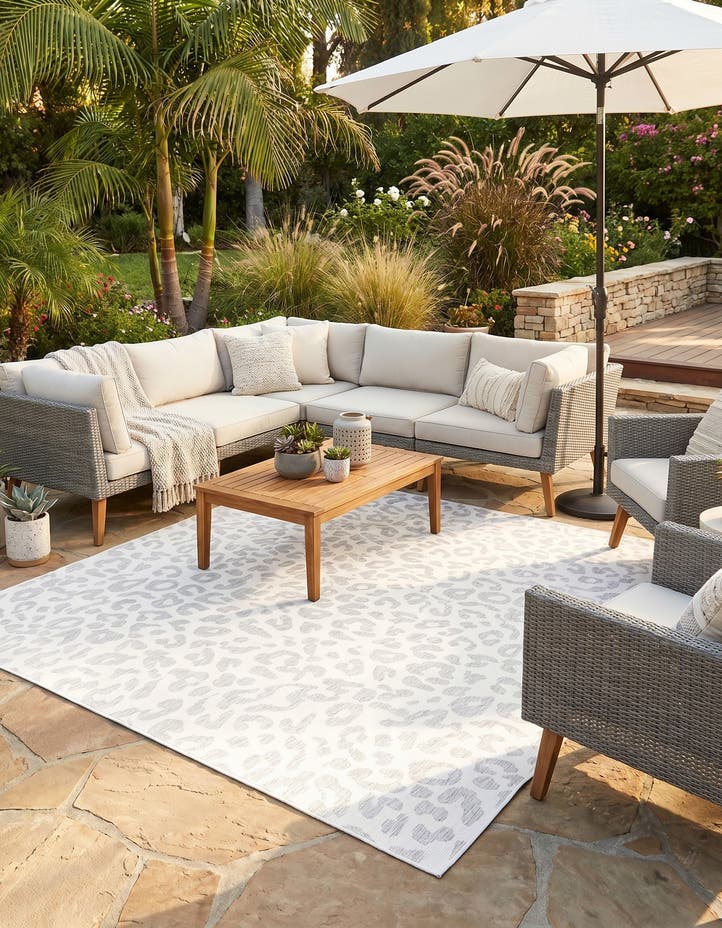 10' x 10' Easy-Clean Safari Indoor / Outdoor...