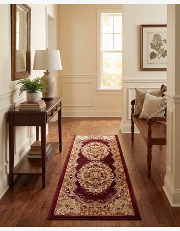 2' x 6' Kamala Washable Runner Rug