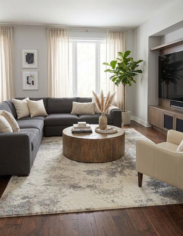 9' x 12' Soft Touch Shag Rug