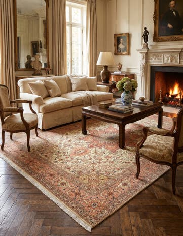 4' 11 x 6' 9 Tabriz Rug