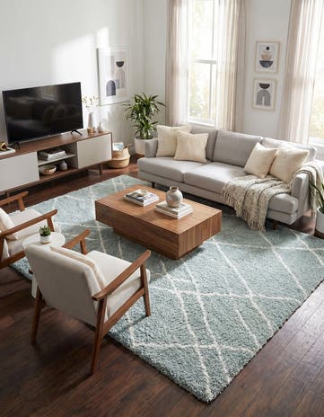 7' 10 x 10' Soft Touch Shag Rug