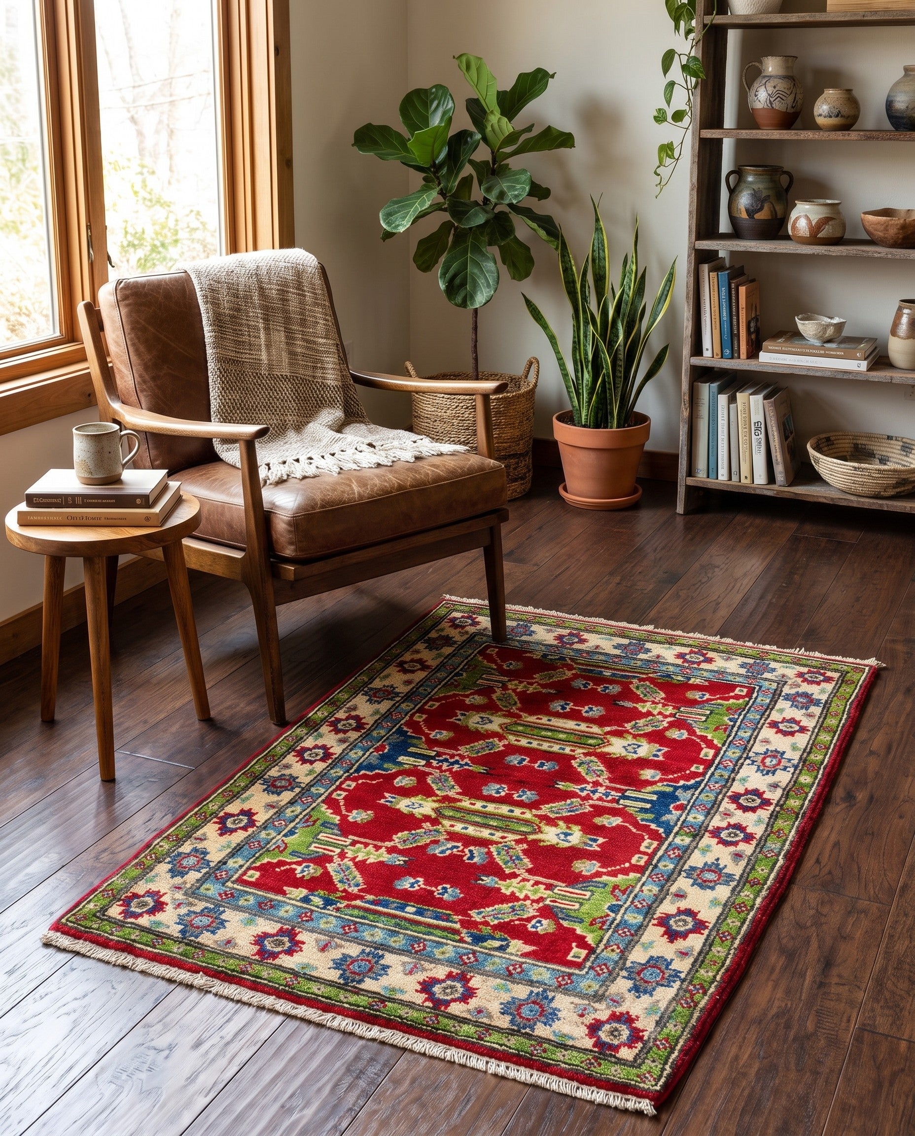 2' 2 x 3' 1 Hand Knotted Kazak Rug
