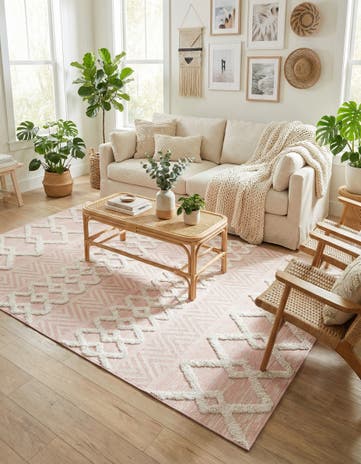 Pink Sabrina Soto Casa Valencia Rug