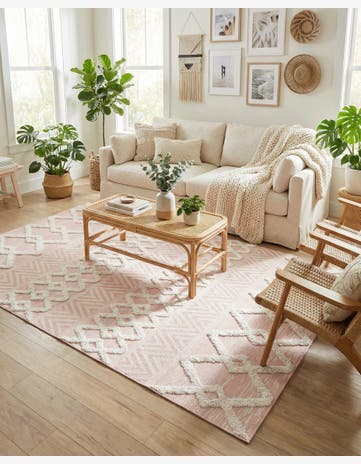 Pink Sabrina Soto Casa Valencia Rug