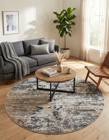6' x 6' Leipzig Round Rug