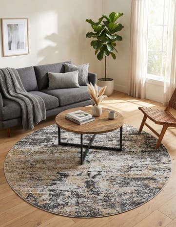 6' x 6' Leipzig Round Rug