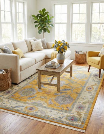 Yellow Paragon Rug