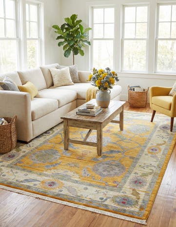 Yellow Paragon Rug