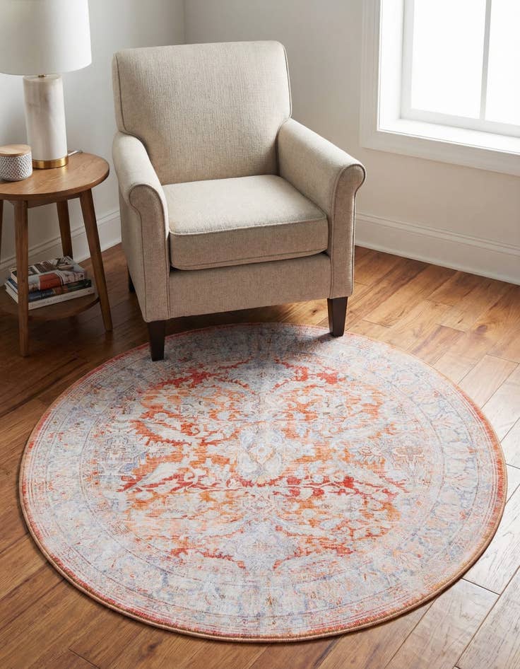 Detail image of  3' 6 x 3' 6 Timeless Round Rug