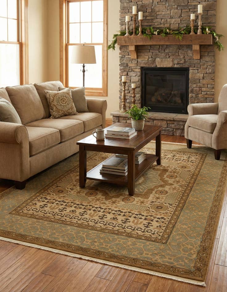 Detail image of 9' x 12' Mamluk Rug