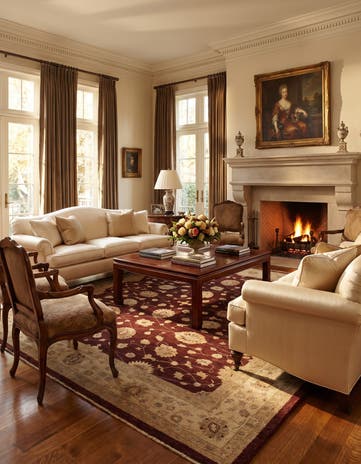 8' 2 x 10' 1 Hand Knotted Ziegler Rug