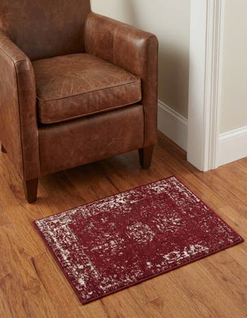 Burgundy Monte Carlo Rug