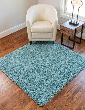 3' x 3' Zermatt Shag Square Rug
