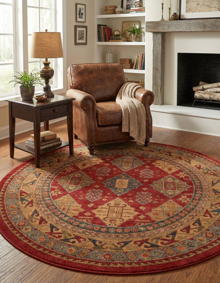 Detail image of 6' x 6' Sara Round Rug