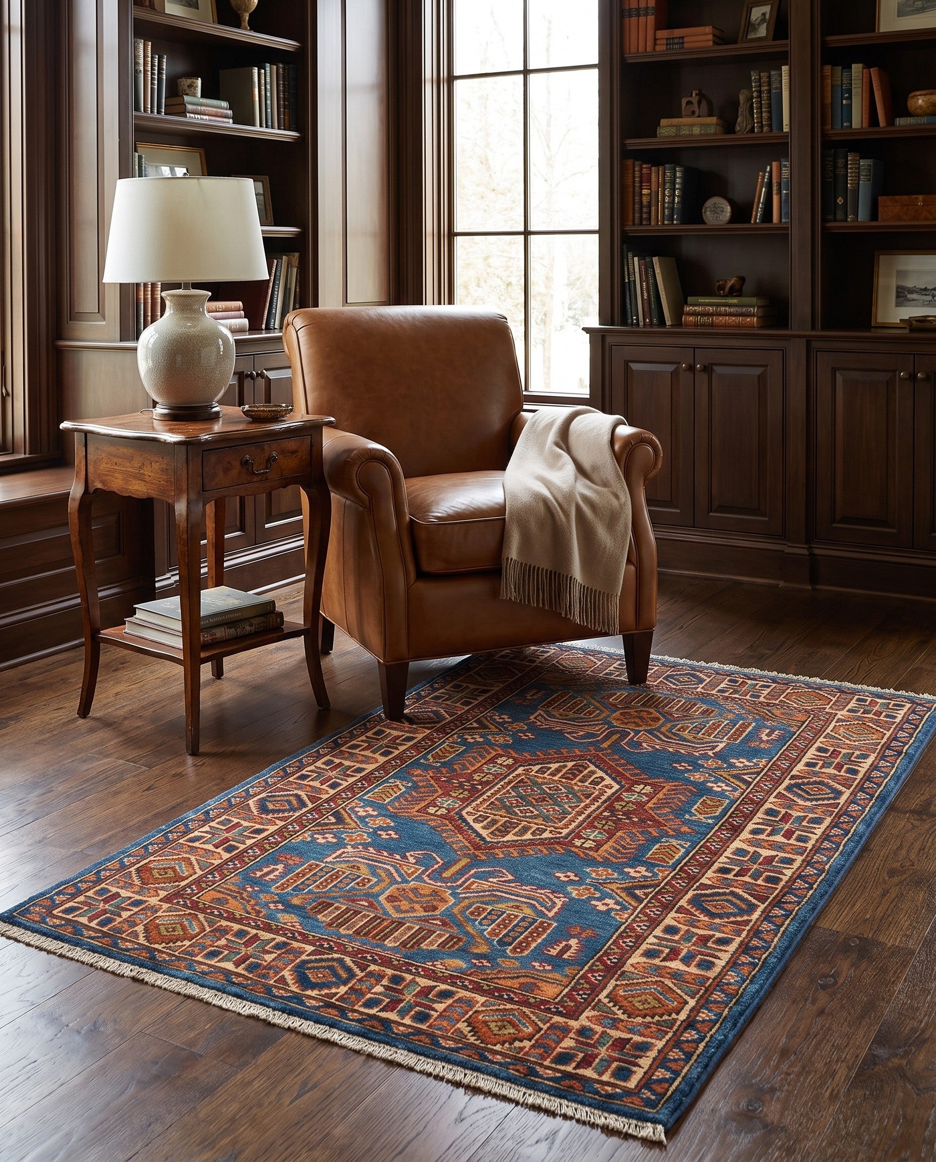 2' 8 x 3' 10 Hand Knotted Kazak Rug